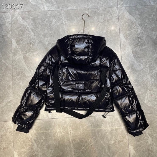 FENDI DOWN FEATHER JACKET FOR LADIES - FASHION MYST