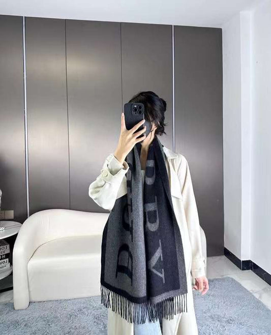 AUTHENTIC WOOLEN CASHMERE SCARF - FASHION MYST