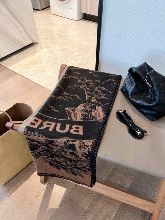 Double-sided Imitation Cashmere Warm Women's Shawl - FASHION MYST