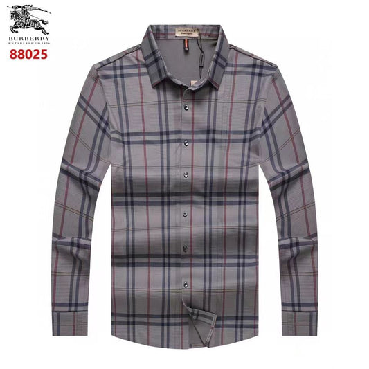 BURBERRY || Check Poplin Elastic Full Sleeve Shirt - FASHION MYST