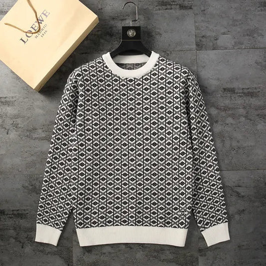 CHANEL 2024 New Men Sweater Autumn Winter Cotton Knitted - FASHION MYST
