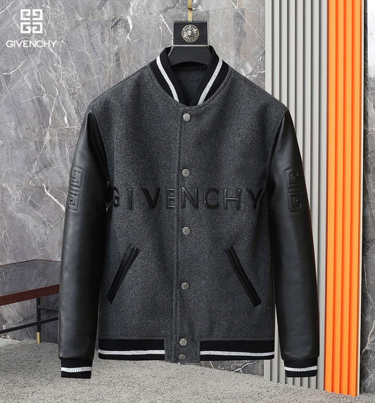 CLUB WEAR 4G SLEEVES VARSITY JACKET - FASHION MYST