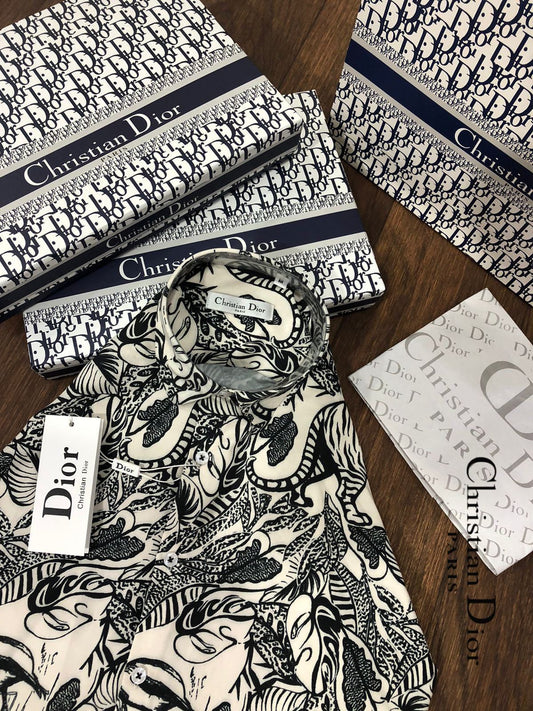 Graphic Print Classic Neckline Shirts For Men - FASHION MYST