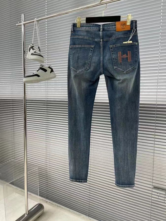 HERMES || Luxury Fully Stretchable Denim For Men - FASHION MYST