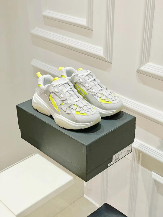 AMIRI || Bone Runner Low Top Suede Sneakers - FASHION MYST