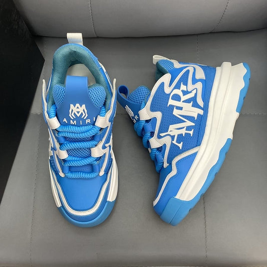 AMIRI || Men Round-Toe Lace-Up Sneakers - FASHION MYST