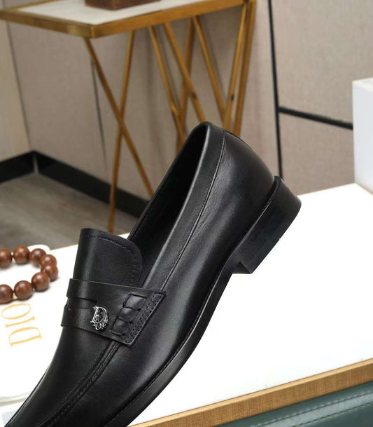 Dior Granville Loafer | Black Smooth Calfskin - FASHION MYST
