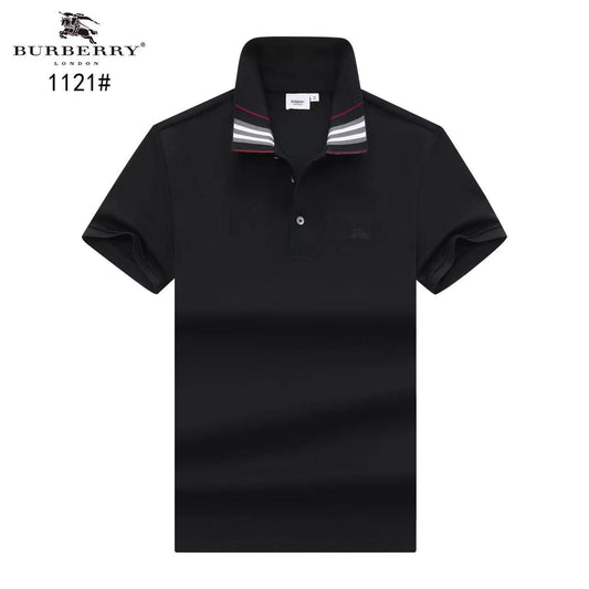 BURBERRY || Cotton-Jersey Polo T-Shirt For Men - FASHION MYST