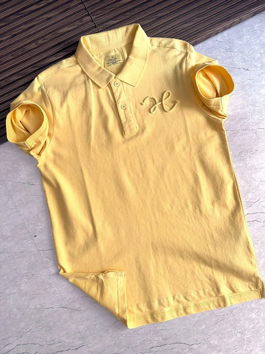 HACKETT || Stretch Cotton Blend Piquet Polo T-Shirt - FASHION MYST