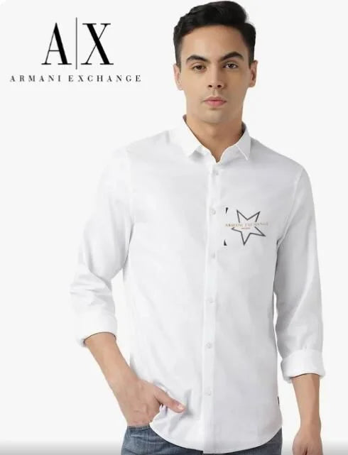 Premium Quality Nappa Effect Logo Shirt - FASHION MYST