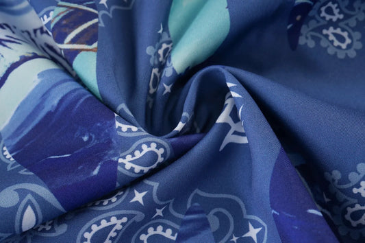 AMIRI || Bleach Bandana Bowling Shirt - FASHION MYST