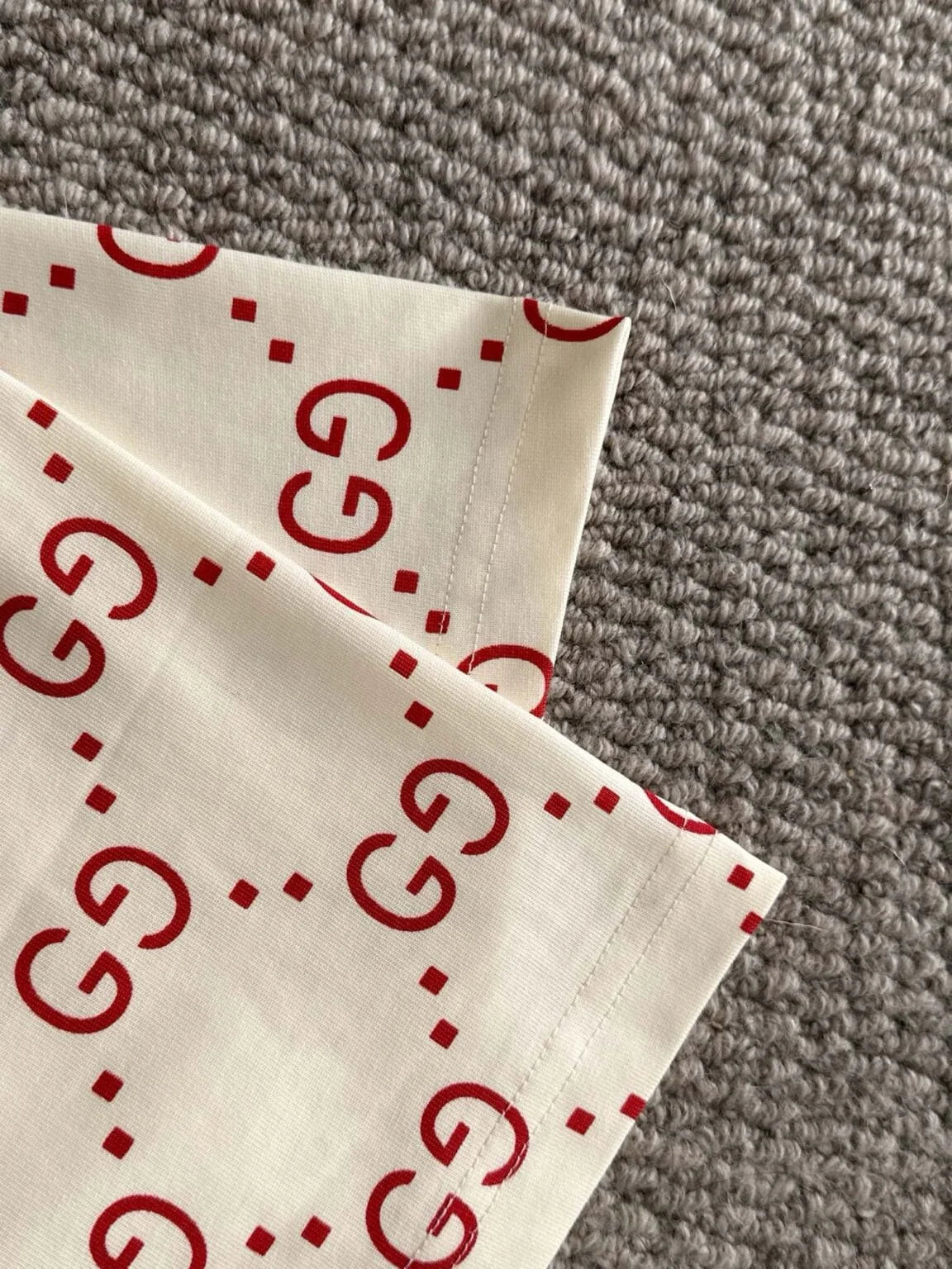 GUCCI || All-Over GG Logo Print T-Shirt- FASHION MYST