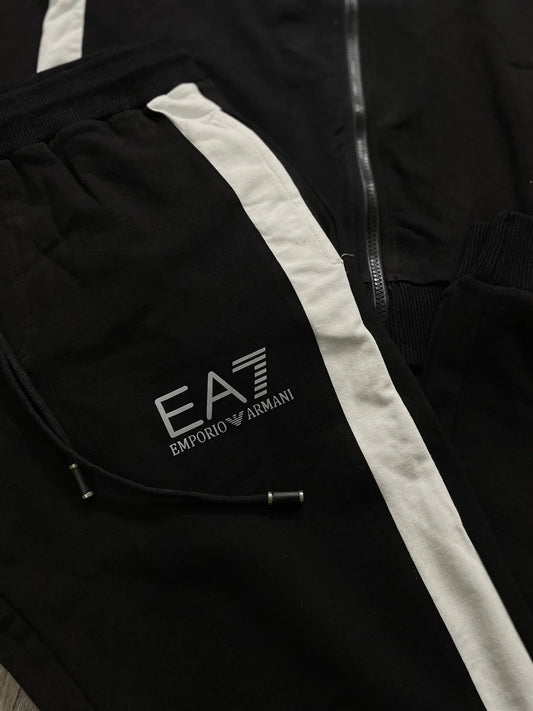 EA7 EMP*RIO ARM*NI || Training Regular Fit Zip-Front Tracksuit- FASHION MYST