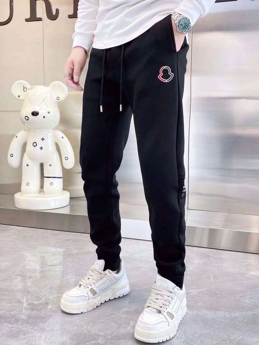 MONCLER || Active Comfort Drawstring Track Pants with Dual Pockets- FASHION MYST