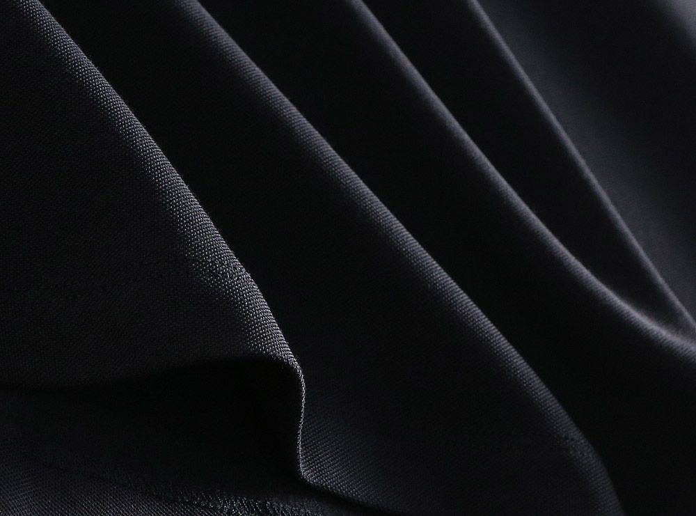 SALVATORE FERRAGAMO || Mottled Cotton Long Sleeves Polo T-Shirt- FASHION MYST