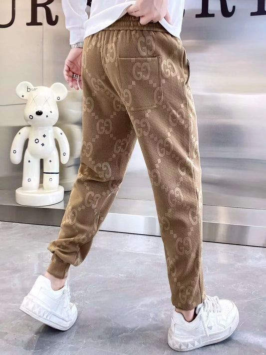 GUCCI || GG TECHNICAL JERSEY TRACK BOTTOMS- FASHION MYST