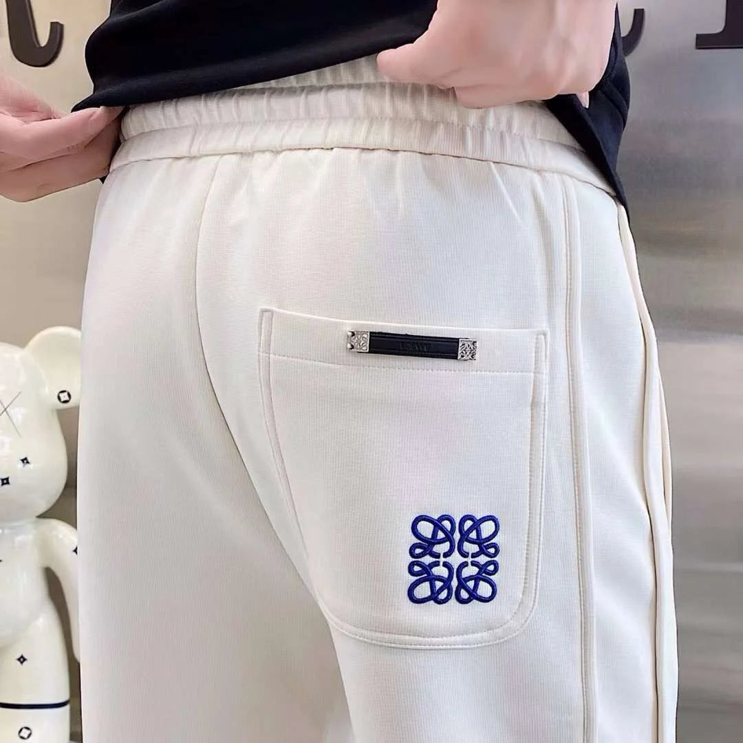 LOEWE || Elite Comfort Track Pants with Drawstring & Pockets- FASHION MYST