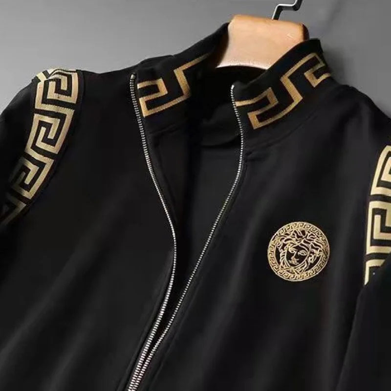 VERSACE || Medusa Logo Varsity Tracksuit Set- FASHION MYST