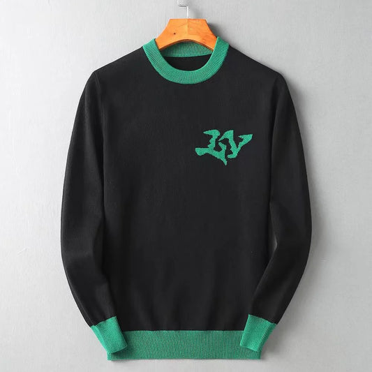 LOUIS VUITTON || Chunky Wool Blend LV Logo Pullover- FASHION MYST
