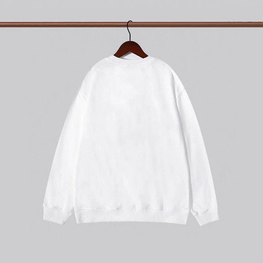 PRADA || Pocket Metal Triangle-Logo Crewneck Pullover- FASHION MYST