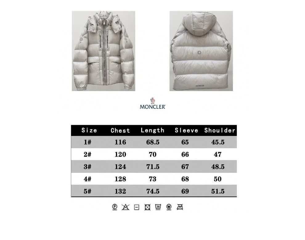 MONCLER || Monce ALYX Men & Women Down Grey Jacket- FASHION MYST