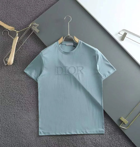 CHRISTIAN DIOR || Dior Swarovski Logo Oversized T-Shirt- FASHION MYST