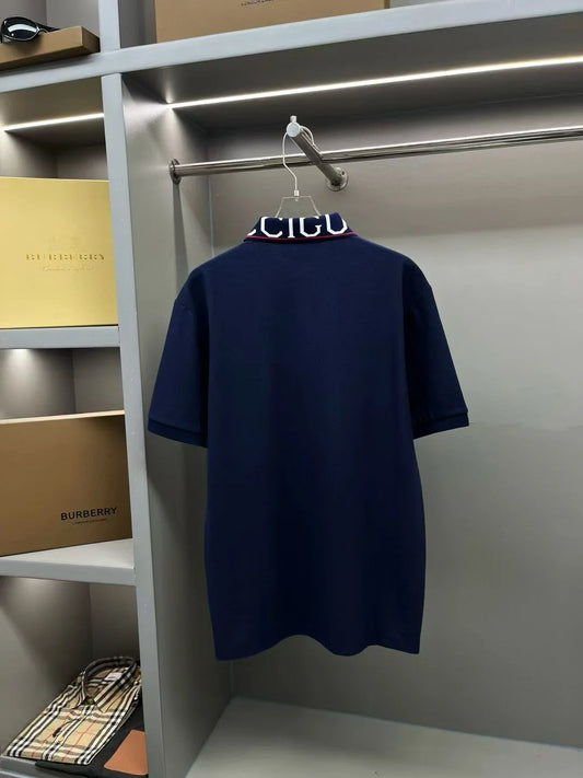 GUCCI || Stretched Cotton Piquet Polo Shirt For Men- FASHION MYST