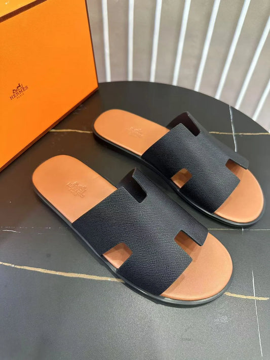 HERMES || Haven H Style Slip-On Slides Sandel- FASHION MYST