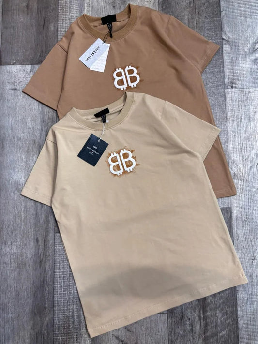 BALENCIAGA || Men's T-Shirt With Vintage Effect- FASHION MYST