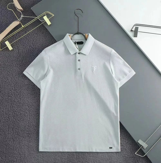 TOM FORD || TF Logo-Embroidered Polo T-Shirt- FASHION MYST