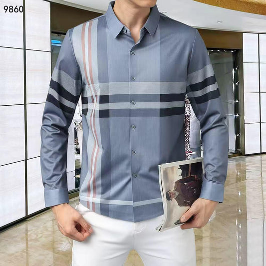 BURBERRY || British Signature Check Shirt – Timeless British Luxury