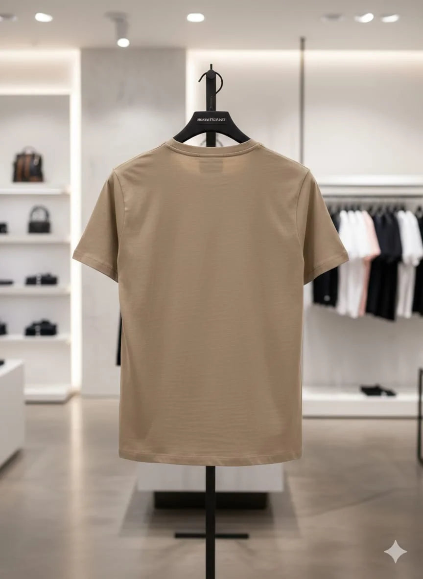 ARM*NI EXCH*NGE || Men's Iconic Graphic Logo Cotton T-Shirt – Premium Slim Fit Crew Neck