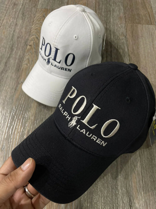 POLO RALPH LAUREN || Logo Embroidered Panelled Cap - FASHION MYST