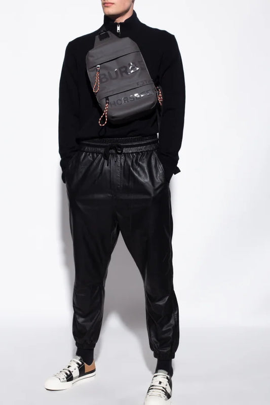 BURBERRY || Checked Canvas Low Top Silhouette Sneaker- FASHION MYST