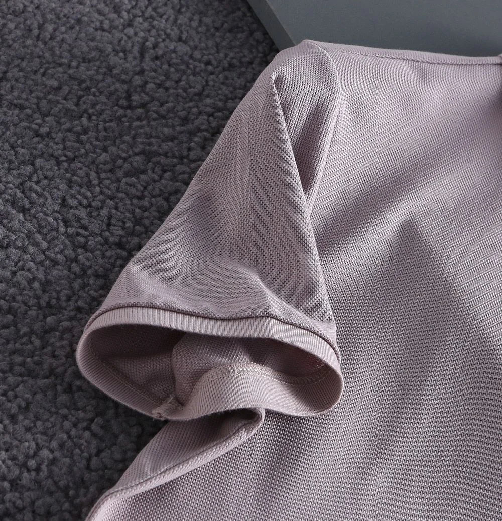 CHRISTIAN DIOR || CD Logo-Embroidered Piqué Polo T-Shirt- FASHION MYST