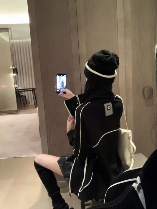 CHANEL || Women Latest Logo-Patched Jacket - FASHION MYST