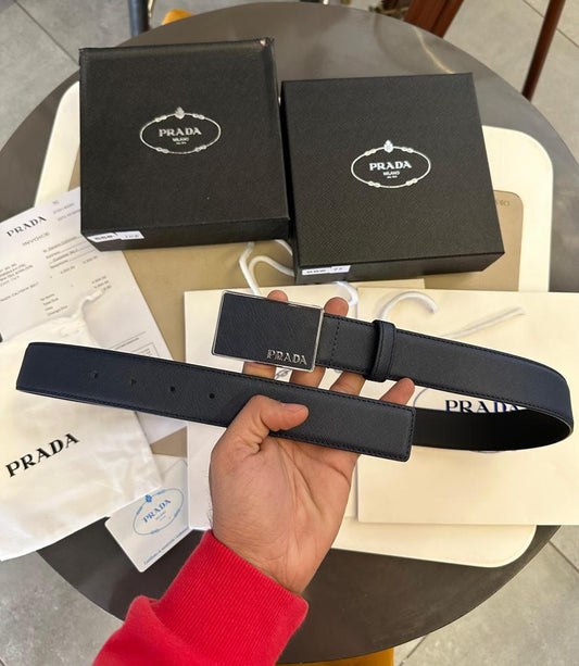 Saffiano Leather Belt For Men - FASHION MYST