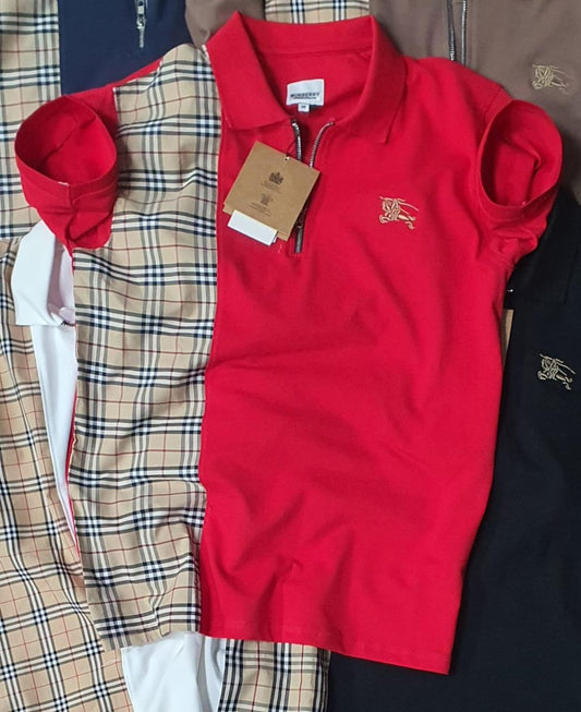 BURBERRY || Vintage Check Polo T-Shirt For Men - FASHION MYST