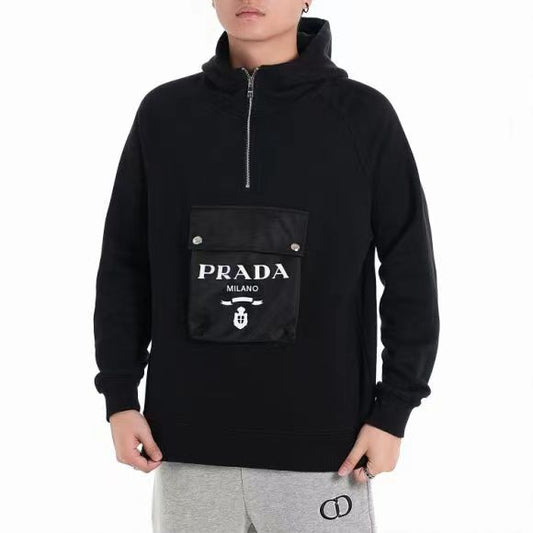 Men's Hoodie Designer Technical Fabric And Nylon PR Sweatshirts - FASHION MYST