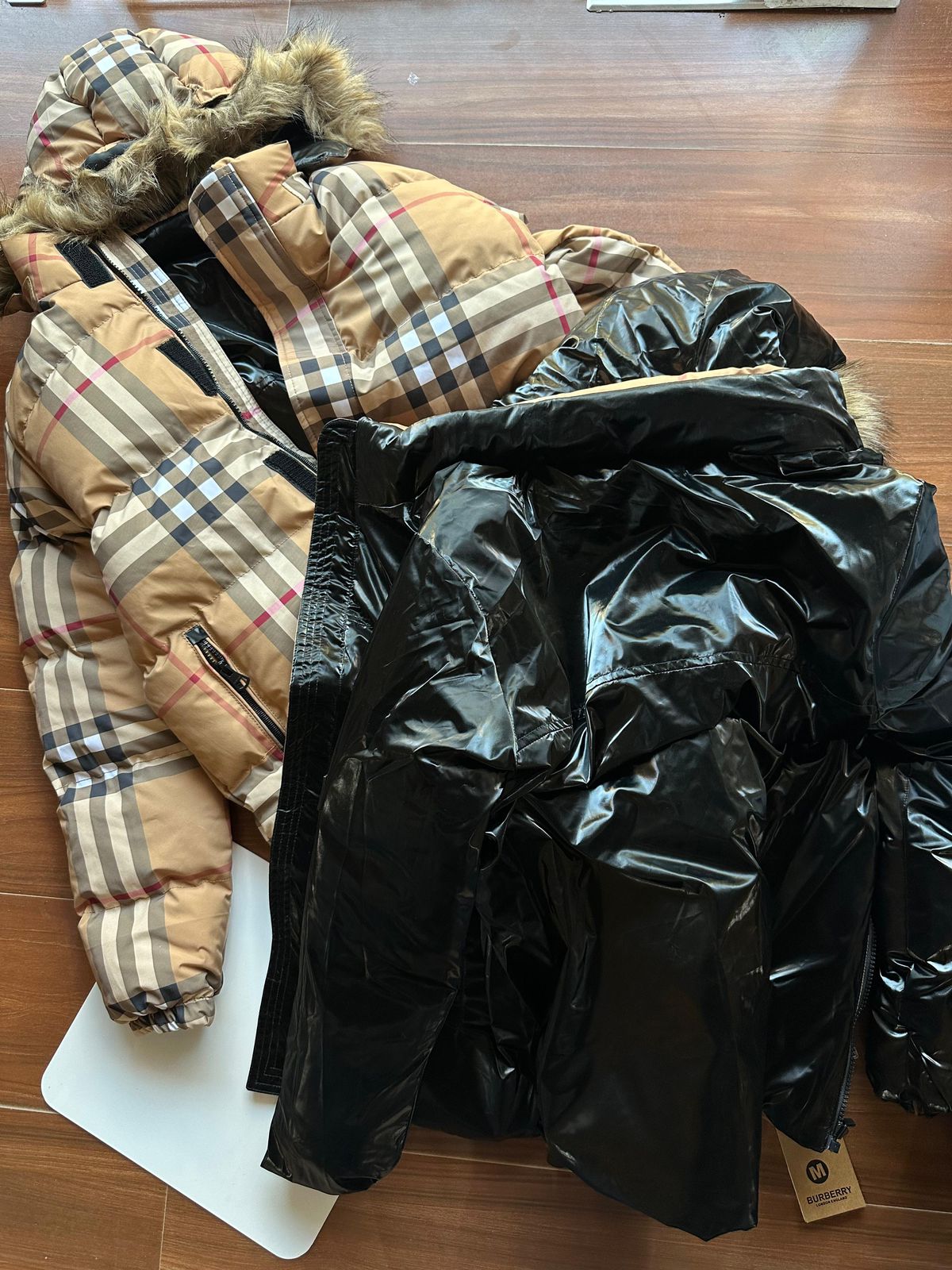 Luxury Convertible Check Puffer Jacket For Men - FASHION MYST