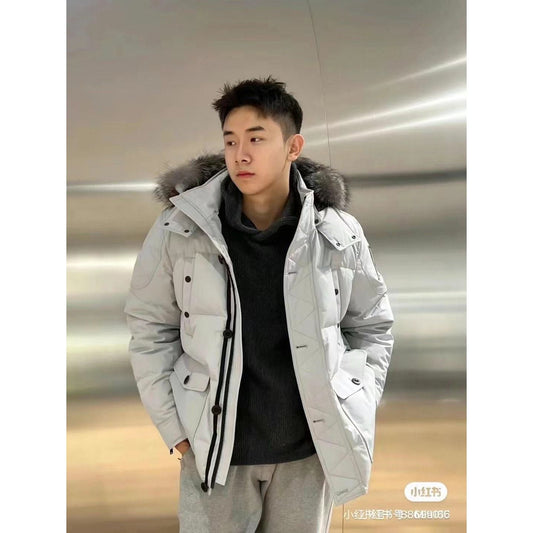 MOOSE KNUCKLES 2023 EDITION PUFFER FUR ZIPPER JACKET - FASHION MYST