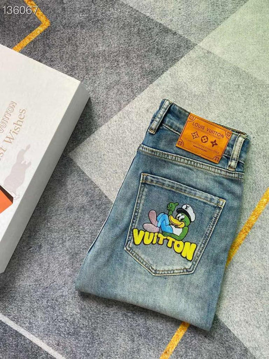 FASHION MYST JEANS LOUIS VUITTON || "Louis Vuitton Jeans: Elevate Your Wardrobe with Signature Style"
