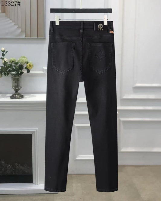 LOUIS VUITTON || Super Comfortable Premium Logo Jeans For Men - FASHION MYST