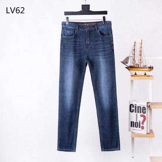 LOUIS VUTTON || Stylish Blue Shaded Denim For Men - FASHION MYST