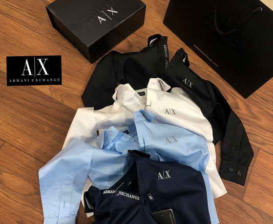 ARM*NI EXCH*NGE || Luxury Full Sleeves Shirt For Kids - FASHION MYST