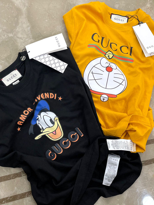 GUCCI || Doraemon X Gucci Cotton Kid's T-Shirt - FASHION MYST