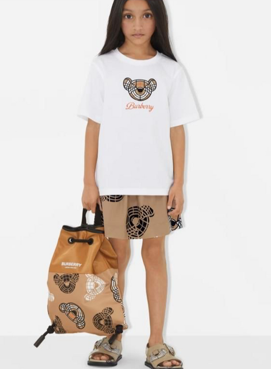 BURBERRY || Roscoe Embossed Bear Face Logo Tees - FASHION MYST