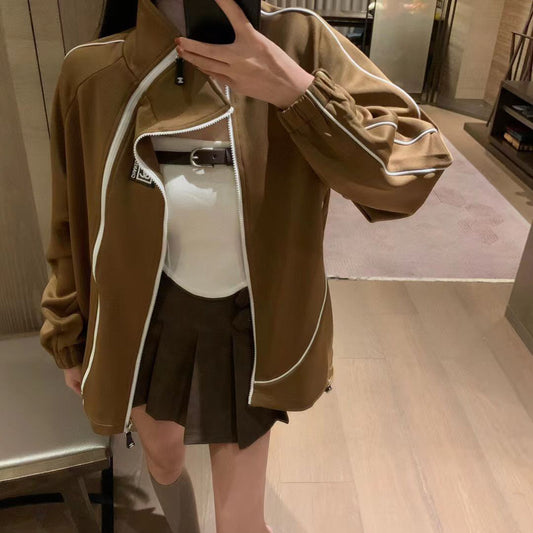 Women Double Zipper Jack - FASHION MYST