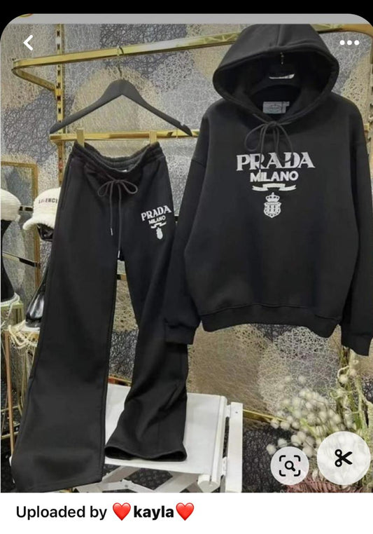 PRADA || Women’s Prada Logo Jogging Tracksuit - FASHION MYST