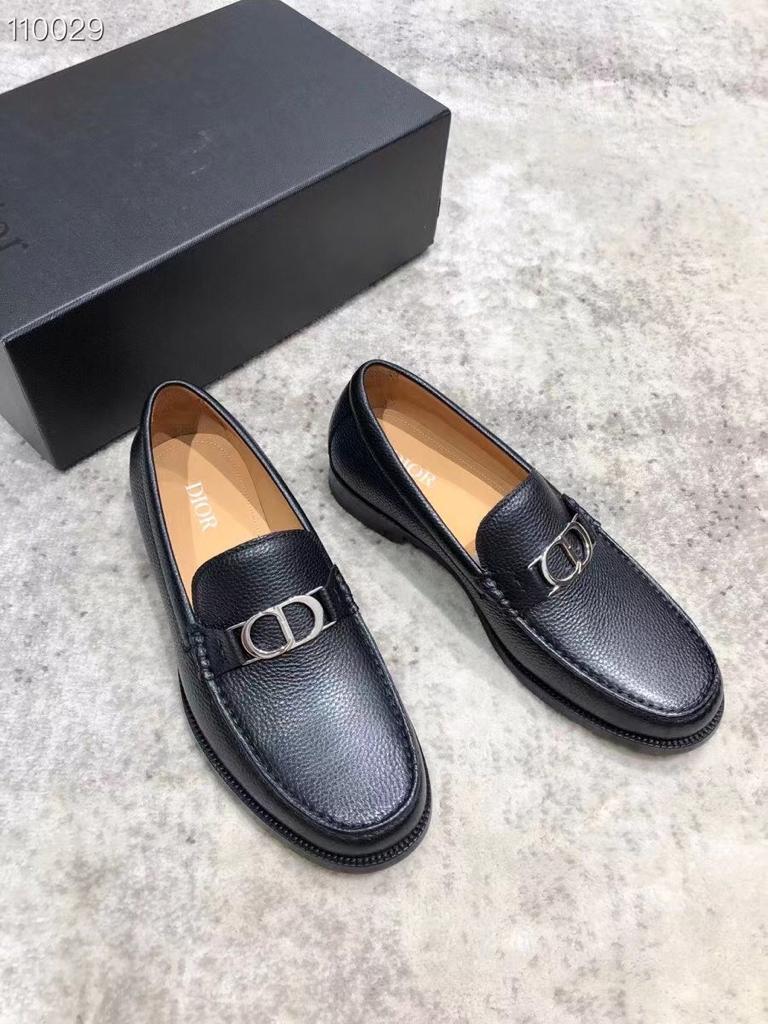 CHRISTIAN DIOR || Dior Granville Loafer Black Polished Calfskin